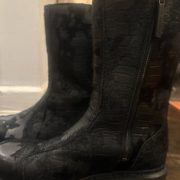 Dr Marten boots Size 9, with cool detail - worn 1x! - Picture 4 of 4